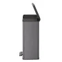 Curver Double pedal bin Deco cold grey 26L+26L by , Recycling containers - Ref: Foro24-443818, Price: 91,55 €, Discount: %