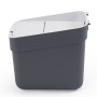 Curver Cubo de basura Ready to Collect gris oscuro 20 L