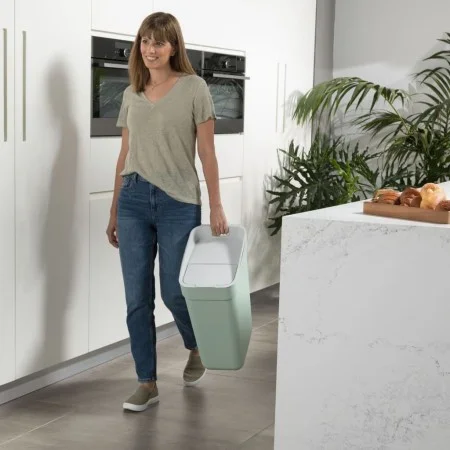Curver Ready to Collect mint green 30 L trash can by , Recycling containers - Ref: Foro24-443851, Price: 54,04 €, Discount: %