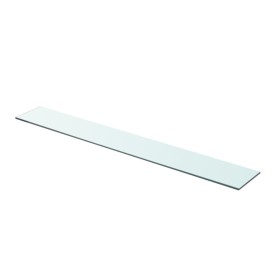 Clear glass shelf panel 90x12 cm by vidaXL, Shelves and shelves - Ref: Foro24-243837, Price: 18,13 €, Discount: %