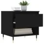 Mesas de centro 2 uds madera de ingeniería negro 50x46x50 cm de , Mesas de centro - Ref: Foro24-830895, Precio: 63,03 €, Desc...