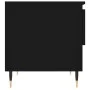 Couchtische 2 Stück, schwarzes Holzwerkstoff, 50 x 46 x 50 cm von , Couchtisch - Ref: Foro24-830895, Preis: 63,04 €, Rabatt: %