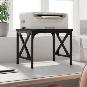 Printer stand made of black engineered wood, measuring 40x30x31 cm. by , Printer supports - Ref: Foro24-833985, Price: 26,32 ...