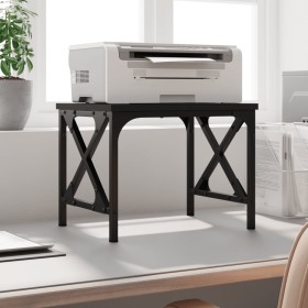 Soporte de impresora madera ingeniería negro 40x30x31 cm de , Soportes para impresoras - Ref: Foro24-833985, Precio: 25,52 €,...