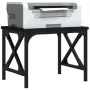 Printer stand made of black engineered wood, measuring 40x30x31 cm. by , Printer supports - Ref: Foro24-833985, Price: 26,32 ...