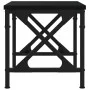 Printer stand made of black engineered wood, measuring 40x30x31 cm. by , Printer supports - Ref: Foro24-833985, Price: 26,32 ...