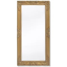 Baroque style golden wall mirror 100x50 cm by vidaXL, Mirrors - Ref: Foro24-243680, Price: 79,44 €, Discount: %