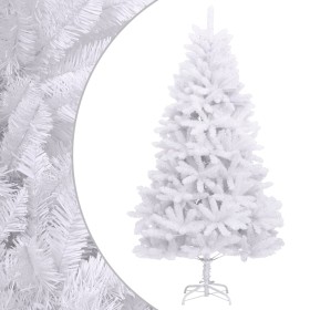 Árbol de Navidad artificial con bisagras y soporte blanco 300cm