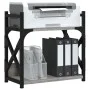 2-stufiger Druckerhalter Sonoma grau 40x20x40 cm von , Drucker unterstützt - Ref: Foro24-833993, Preis: 29,02 €, Rabatt: %