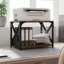 Druckerständer 2 Ebenen Eiche braun 44x26x31,5 cm von , Drucker unterstützt - Ref: Foro24-833984, Preis: 30,71 €, Rabatt: %
