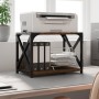 Printer stand 2 levels oak brown 44x26x31.5 cm by , Printer supports - Ref: Foro24-833984, Price: 31,22 €, Discount: %