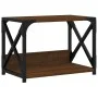 Soporte de impresora 2 niveles marrón roble 44x26x31,5 cm de , Soportes para impresoras - Ref: Foro24-833984, Precio: 30,71 €...