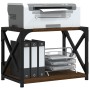Druckerständer 2 Ebenen Eiche braun 44x26x31,5 cm von , Drucker unterstützt - Ref: Foro24-833984, Preis: 31,22 €, Rabatt: %