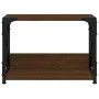 Druckerständer 2 Ebenen Eiche braun 44x26x31,5 cm von , Drucker unterstützt - Ref: Foro24-833984, Preis: 30,71 €, Rabatt: %