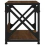 Druckerständer 2 Ebenen Eiche braun 44x26x31,5 cm von , Drucker unterstützt - Ref: Foro24-833984, Preis: 30,71 €, Rabatt: %