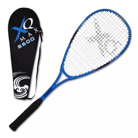 XQ Max Raqueta de squash S600 azul y negro
