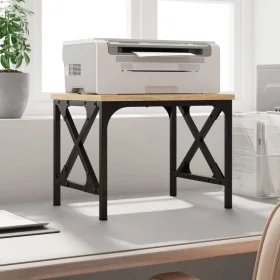 Sonoma oak engineered wood printer stand 40x30x31 cm by , Printer supports - Ref: Foro24-833986, Price: 26,60 €, Discount: %
