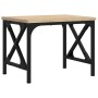 Druckerständer aus Sonoma-Eichenholzwerkstoff, 40 x 30 x 31 cm von , Drucker unterstützt - Ref: Foro24-833986, Preis: 27,01 €...