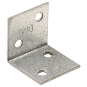 Angle square 150 pcs galvanized steel 2 mm 30x25x30 mm by , Hardware items - Ref: Foro24-155552, Price: 28,64 €, Discount: %