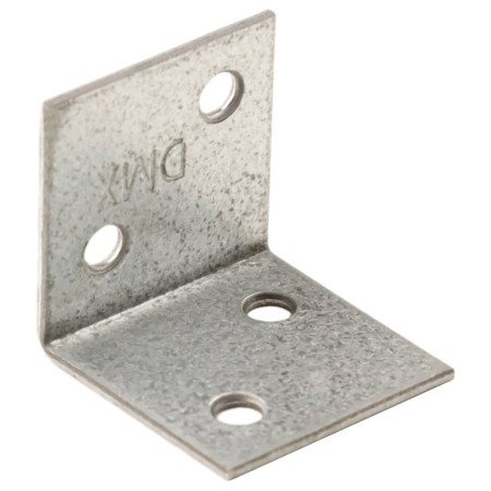 Escuadra angular 150 uds acero galvanizado 2 mm 30x25x30 mm