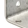 Angle square 150 pcs galvanized steel 2 mm 30x25x30 mm by , Hardware items - Ref: Foro24-155552, Price: 28,14 €, Discount: %