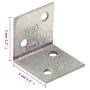 Angle square 150 pcs galvanized steel 2 mm 30x25x30 mm by , Hardware items - Ref: Foro24-155552, Price: 28,14 €, Discount: %