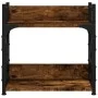 Printer stand 2 levels smoked oak 40x20x40 cm by , Printer supports - Ref: Foro24-833992, Price: 25,36 €, Discount: %