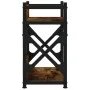 Printer stand 2 levels smoked oak 40x20x40 cm by , Printer supports - Ref: Foro24-833992, Price: 25,36 €, Discount: %