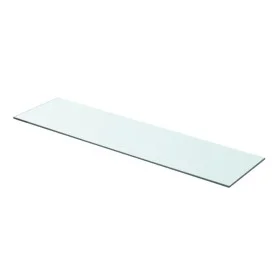 Clear glass shelf panel 80x20 cm by vidaXL, Shelves and shelves - Ref: Foro24-243834, Price: 26,41 €, Discount: %