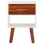 Nachttische 2 Stück aus massivem Akazienholz 40x30x57 cm von vidaXL, Nachttische - Ref: Foro24-245740, Preis: 119,12 €, Rabat...