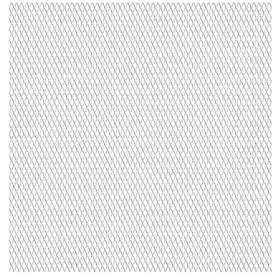 Gartendrahtzaun aus Edelstahl, 100 x 85 cm, 30 x 17 x 2,5 mm von vidaXL, Zaunpaneele - Ref: Foro24-142283, Preis: 93,30 €, Ra...