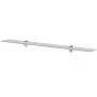 Floating glass shelf 90x20 cm 8 mm by vidaXL, Shelves and shelves - Ref: Foro24-243800, Price: 29,23 €, Discount: %