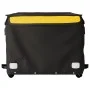 Schwarz-gelber Fahrradanhänger aus Eisen, 45 kg von , Fahrradanhänger - Ref: Foro24-94092, Preis: 82,84 €, Rabatt: %