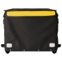 Schwarz-gelber Fahrradanhänger aus Eisen, 45 kg von , Fahrradanhänger - Ref: Foro24-94092, Preis: 82,84 €, Rabatt: %