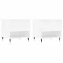 Coffee tables 2 pcs engineered wood white 50x46x50 cm by , Coffee table - Ref: Foro24-830893, Price: 63,04 €, Discount: %