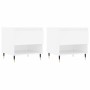 Couchtische 2 Stk. Holzwerkstoff weiß 50x46x50 cm von , Couchtisch - Ref: Foro24-830893, Preis: 63,60 €, Rabatt: %