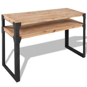 Solid recycled wood console table 120x40x85 cm by vidaXL, Side tables - Ref: Foro24-243915, Price: 138,63 €, Discount: %