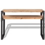 Solid recycled wood console table 120x40x85 cm by vidaXL, Side tables - Ref: Foro24-243915, Price: 140,63 €, Discount: %