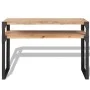 Solid recycled wood console table 120x40x85 cm by vidaXL, Side tables - Ref: Foro24-243915, Price: 138,63 €, Discount: %