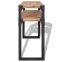 Solid recycled wood console table 120x40x85 cm by vidaXL, Side tables - Ref: Foro24-243915, Price: 140,63 €, Discount: %