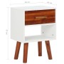 Nachttische 2 Stück aus massivem Akazienholz 40x30x57 cm von vidaXL, Nachttische - Ref: Foro24-245740, Preis: 119,12 €, Rabat...