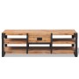 TV-Schrank aus massivem Akazienholz, 140 x 40 x 45 cm von vidaXL, TV-Möbel - Ref: Foro24-243913, Preis: 207,58 €, Rabatt: %