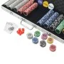 Pokerspiel mit 500 Laserchips im Aluminiumkoffer von vidaXL, Pokerkoffer und Chips - Ref: Foro24-80184, Preis: 65,50 €, Rabat...