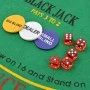 Poker/blackjack combo game with 600 aluminum laser chips by vidaXL, Poker cases and chips - Ref: Foro24-80186, Price: 114,97 ...