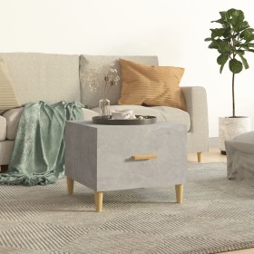 Couchtisch aus betongrauem Sperrholz, 50 x 50 x 40 cm von , Couchtisch - Ref: Foro24-812716, Preis: 39,95 €, Rabatt: %