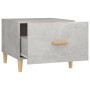 Plywood gray concrete coffee table 50x50x40cm by , Coffee table - Ref: Foro24-812716, Price: 39,95 €, Discount: %