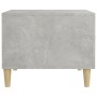 Plywood gray concrete coffee table 50x50x40cm by , Coffee table - Ref: Foro24-812716, Price: 39,95 €, Discount: %