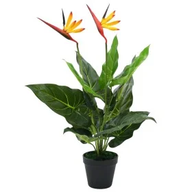 Strelitzia reginae plant, artificial bird of paradise, 66 cm. by , artificial flora - Ref: Foro24-245946, Price: 26,05 €, Dis...