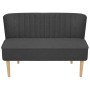 Dunkelgraues Stoffsofa 117x55,5x77 cm von vidaXL, Sofas - Ref: Foro24-244071, Preis: 224,44 €, Rabatt: %