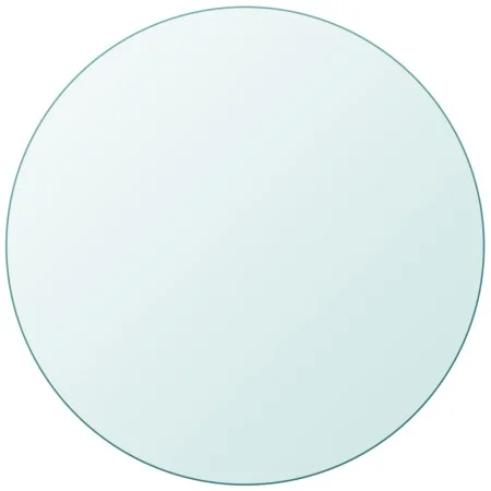 Round tempered glass table top 400 mm by vidaXL, Table tops - Ref: Foro24-243625, Price: 18,74 €, Discount: %